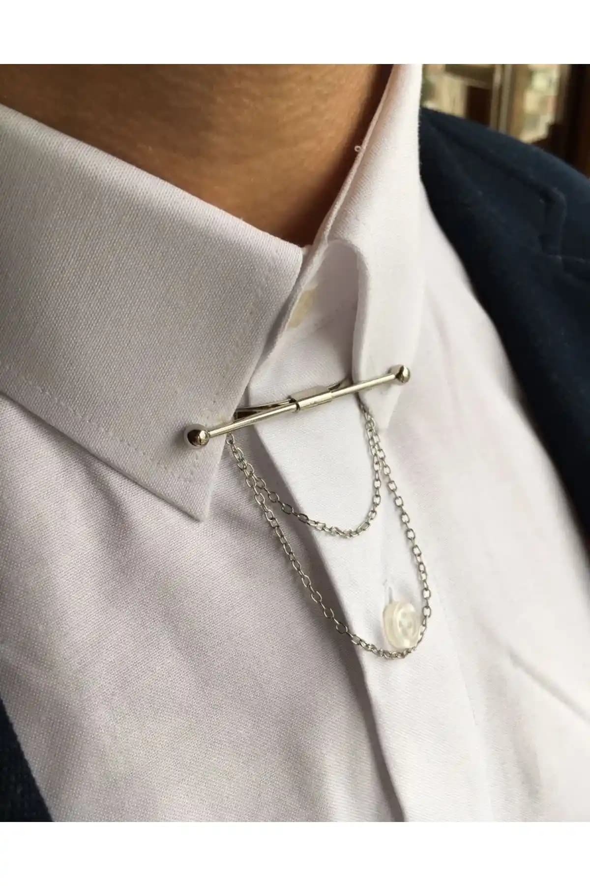 Gömlek Yaka İğnesi ve Kravat Kombinasyonu: Stil ve Şıklık İçin İncelikli Detaylar