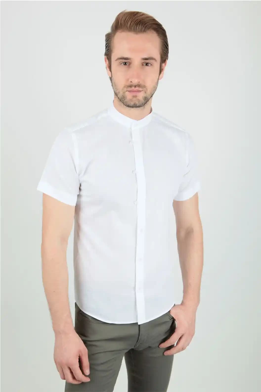 Hakim Yaka Slim Fit Gömlek: Modern Şıklık ve Konfor Sunan Popüler Seçenekler