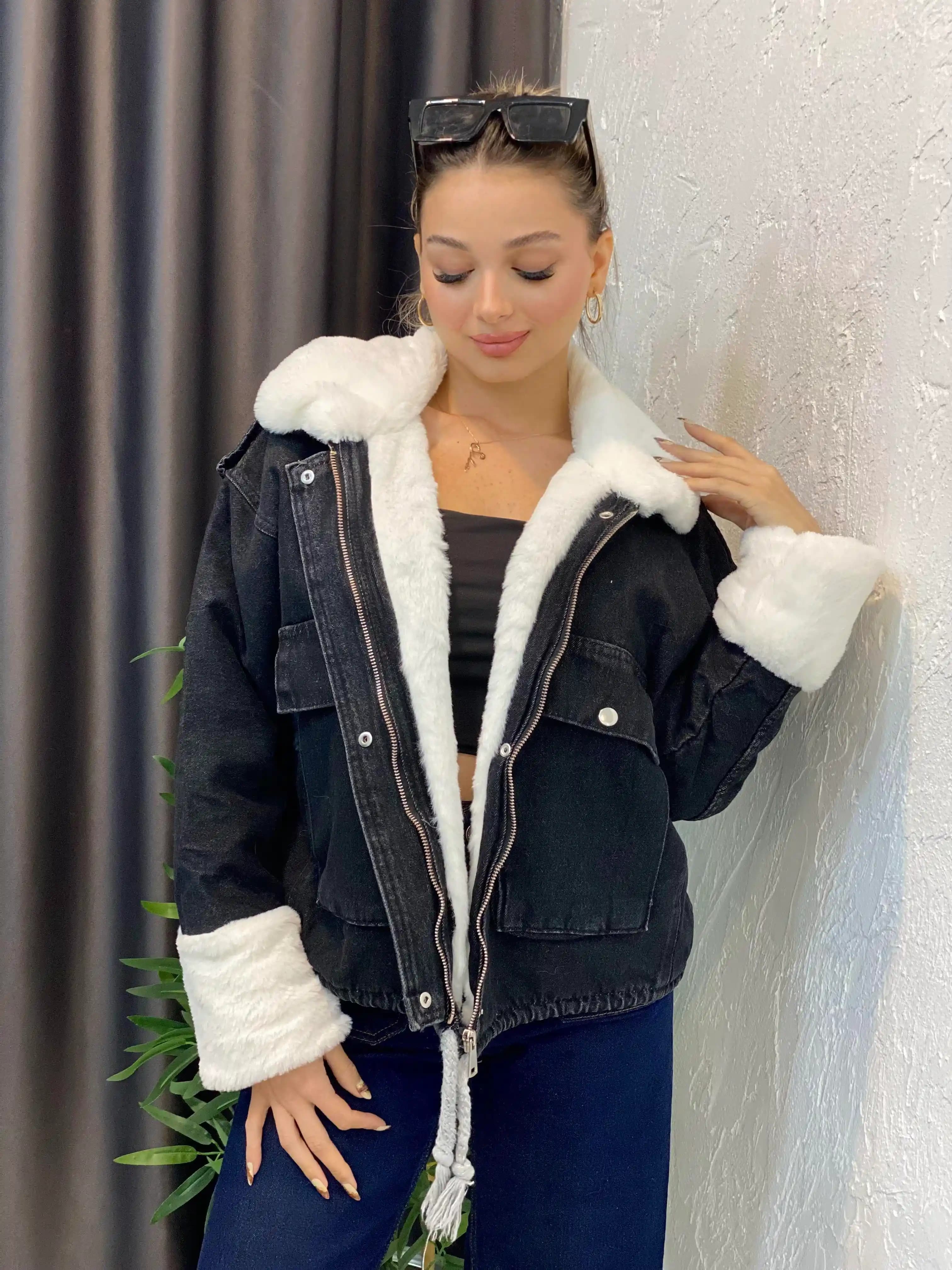 İçi Kürklü Kot Montlar: Kışın Sıcak ve Şık Kalmanın En Trend Yolu