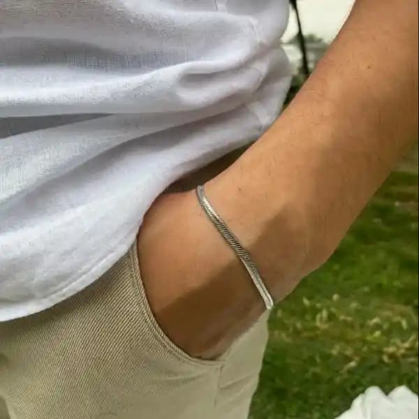 İtalyan Zinciri Erkek Bileklikleri Moda Dünyasında Şıklığın ve Dayanıklılığın Simgesi