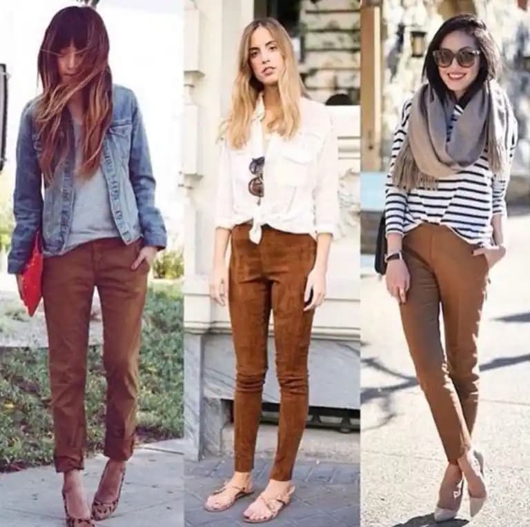 Kahve Deri Pantolon Kombinleri: Günlük ve Şık Stiller İçin Moda İpuçları