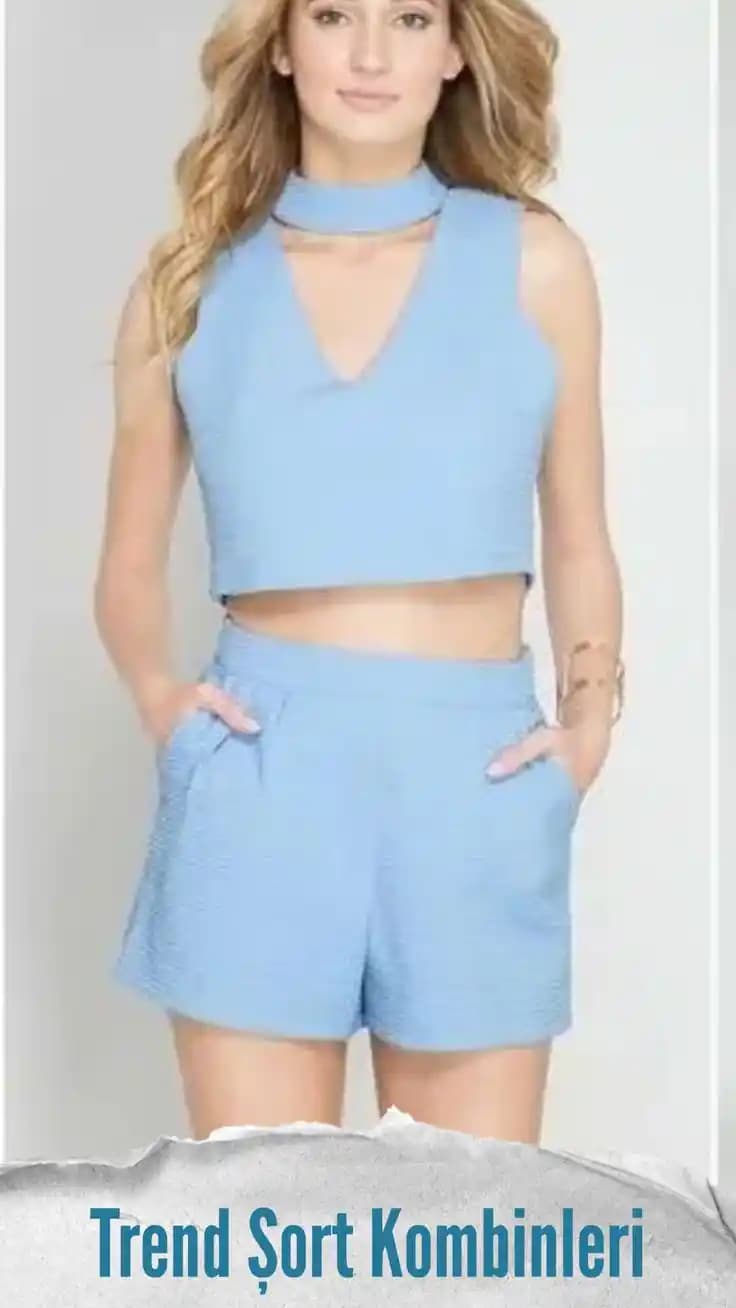 Kumaş Şort Kombinleri: Yaz ve Bahar İçin Şık ve Rahat Giyim Önerileri