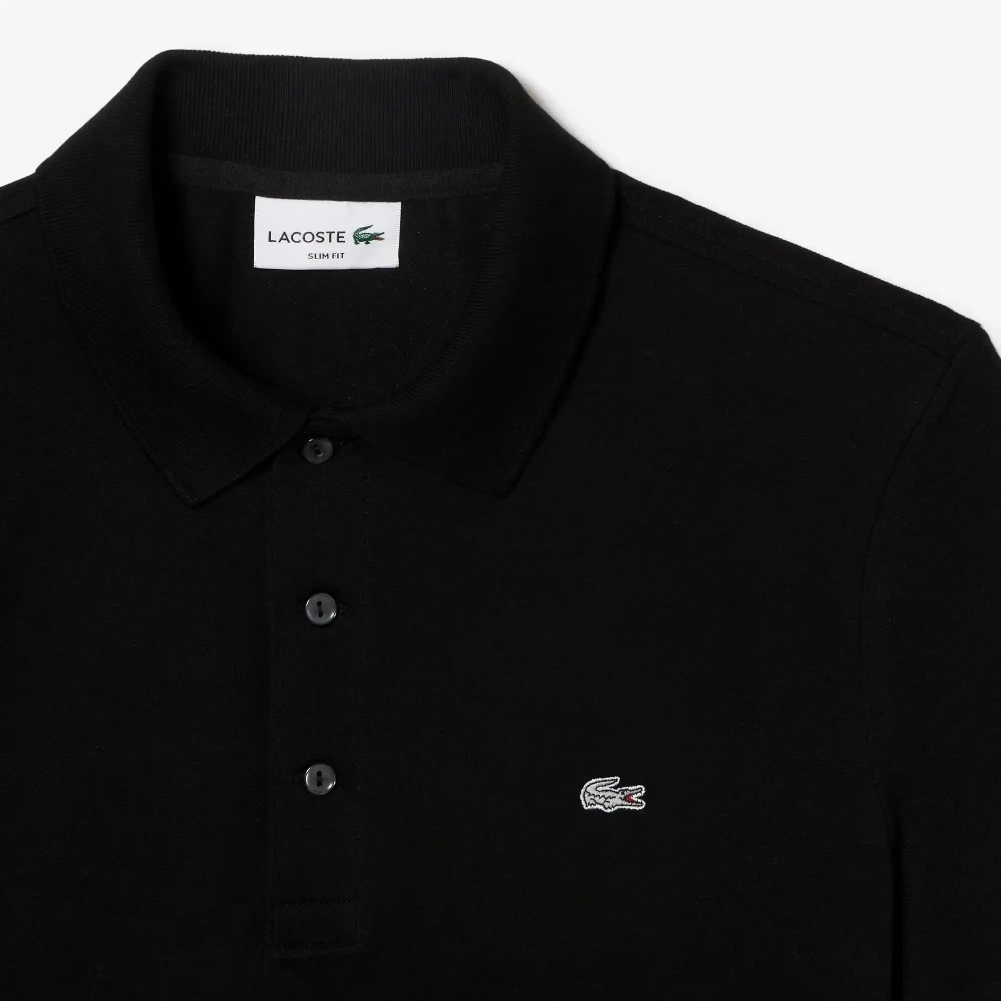 Lacoste Siyah Polo Tişörtleri: Şıklık ve Konforun Mükemmel Buluşması