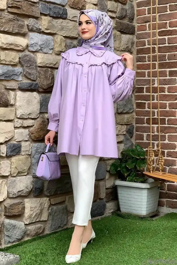 Lila Renk Kombinleri ve Moda Dünyasında Zarafetin Temsilcisi