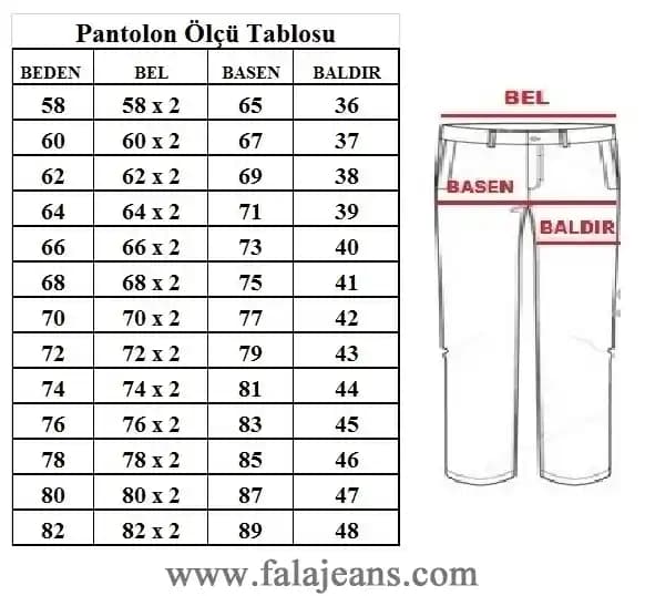 M Beden Nedir ve Doğru Pantolon Beden Seçimi İçin İpuçları 2024