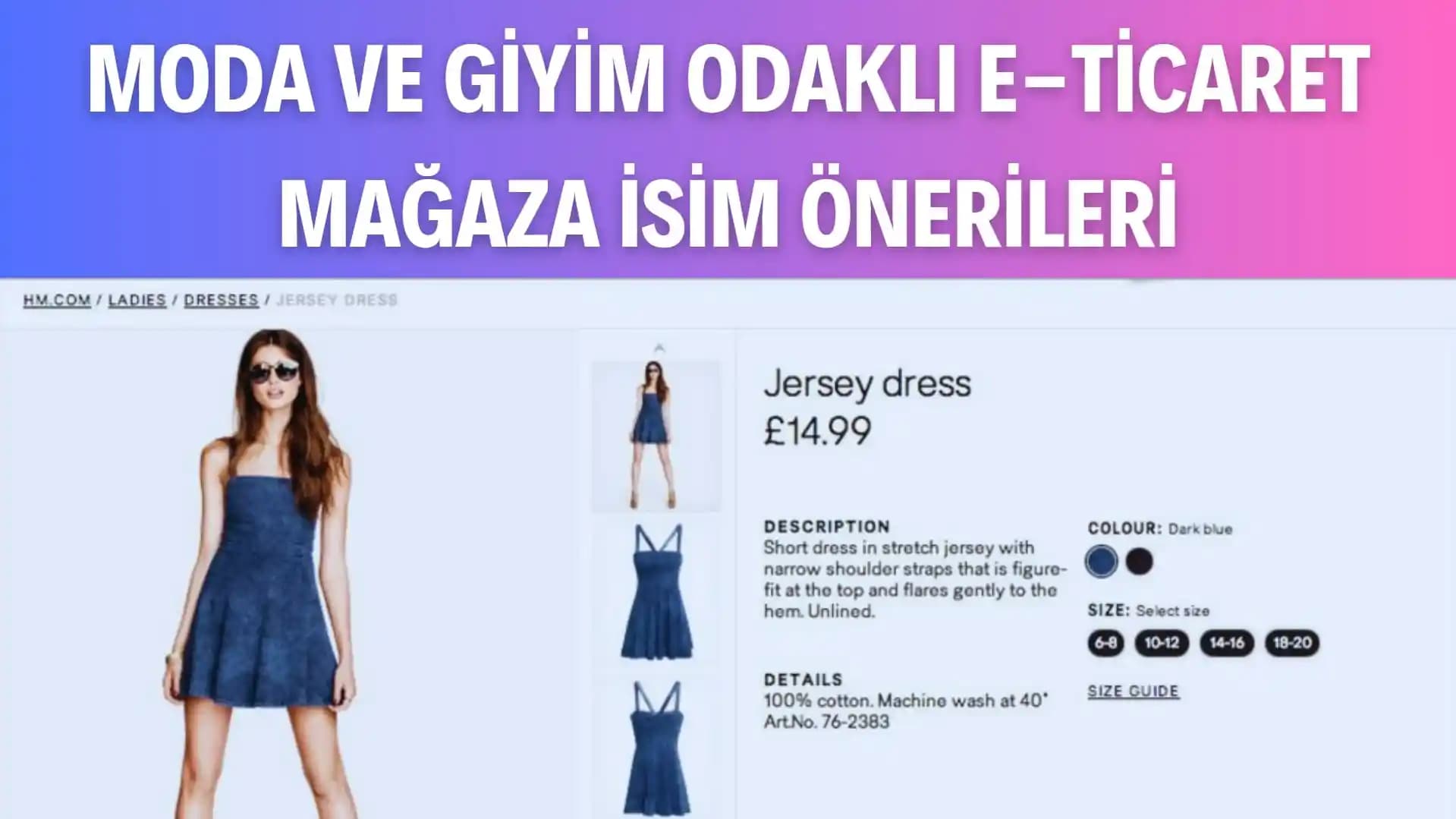 Moda Dünyasında Başarılı Mağaza İsimleri Seçimi ve Yaratıcı Örnekler