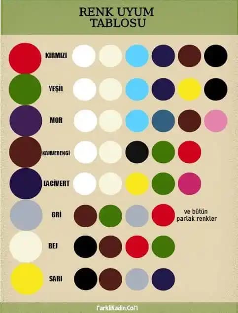 Moda Dünyasında Üç Renk Kombinasyonlarıyla Şık ve Uyumlu Giyim Stili Oluşturma Rehberi