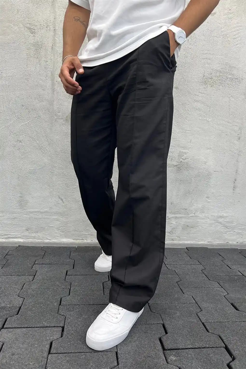 Oversize Siyah Pantolon: Rahat ve Şık Bir Moda Seçeneği Günlük ve Özel Kombinasyonlar