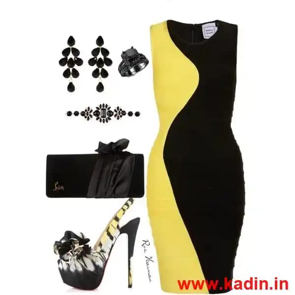 Sarı ve Siyah Kombinasyonu Moda Dünyasında Cesur ve Şık Bir Tercih