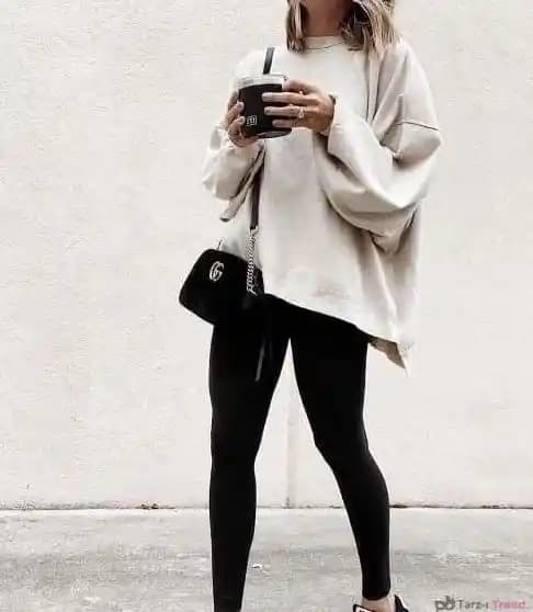 Siyah Tayt Kombinasyonlarıyla Moda Dünyasında Şıklık ve Çok Yönlülük