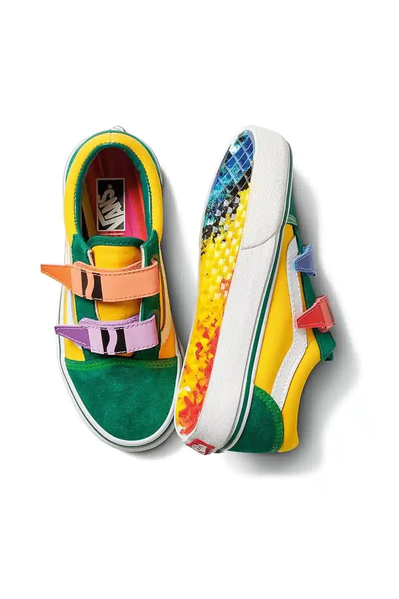 Vans ve Crayola İşbirliği Moda Dünyasında Renkli ve Yaratıcı Koleksiyonlar Sunuyor