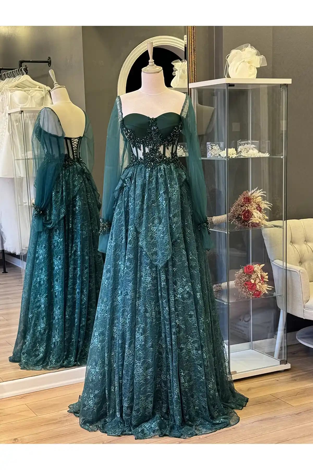 Yeşil Nişan Elbisesi Seçenekleri ve Trendler Doğanın ve Şıklığın Buluşması