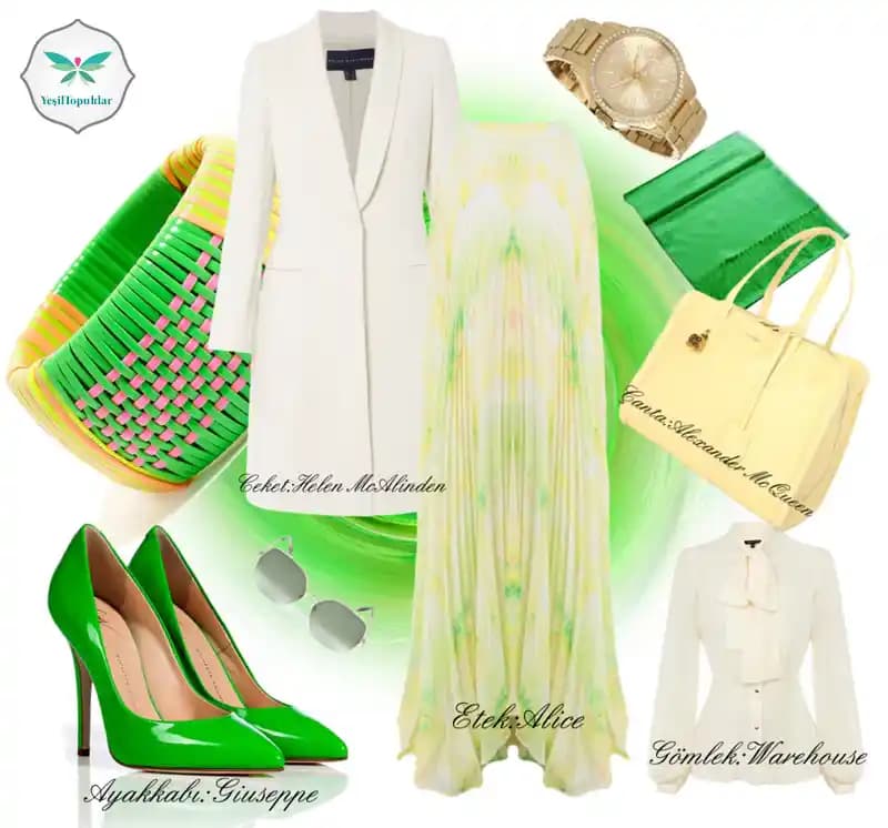 Yeşil ve Beyaz Renklerin Moda Dünyasında Uyumunu Yakalamak İçin İpuçları ve Kombinasyon Önerileri