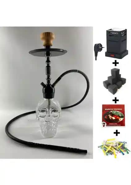 Akarsu Nargile Küçük Kurukafa Masaüstü Nargile Takımı: Şık ve Kullanışlı Tasarım Özellikleri