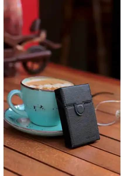 Bipanya Luisbag Lüks Deri Kısa Slim Sigara Kutusu Üstün Tasarım ve Dayanıklılık