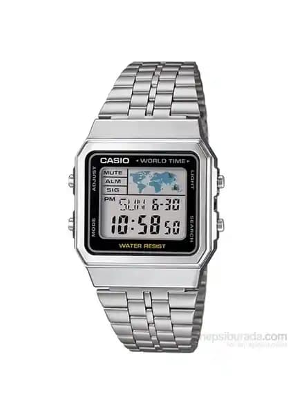 Casio A500WA-1DF: Retro Tarzı ve İşlevselliği Bir Arada Sunan Şık Saat