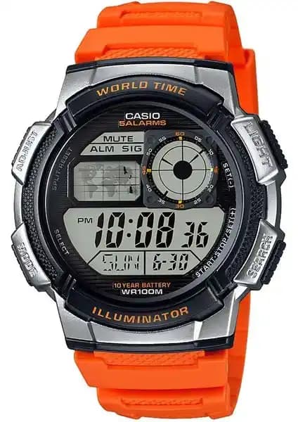 Casio AE-1000W-4BVDF Erkek Spor ve Günlük Kullanım İçin Dayanıklı Saat Özellikleri