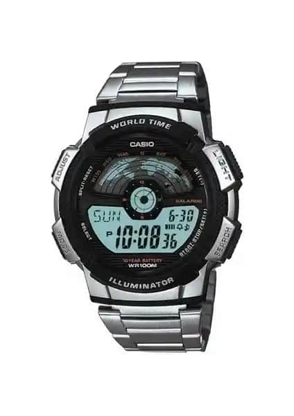 Casio AE-1000WD-1AVDF Erkek Dijital Spor Saati Uzun Pil ve Su Geçirmez Özelliklerle