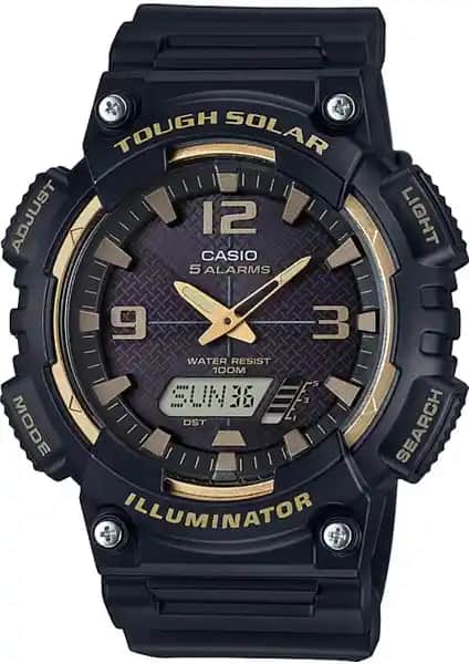 Casio AQ-S810W-1A3VDF Erkek Spor ve Günlük Kullanım Güneş Enerjili Saat