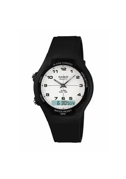 Casio AW-90H-7BVDF Erkekler İçin Şık ve Fonksiyonel Günlük Kullanım Kol Saati