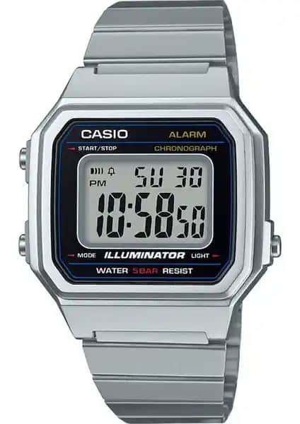 Casio B650WD-1ADF Erkek Dijital Çelik Kasa Saat Modern ve Dayanıklı Tasarım