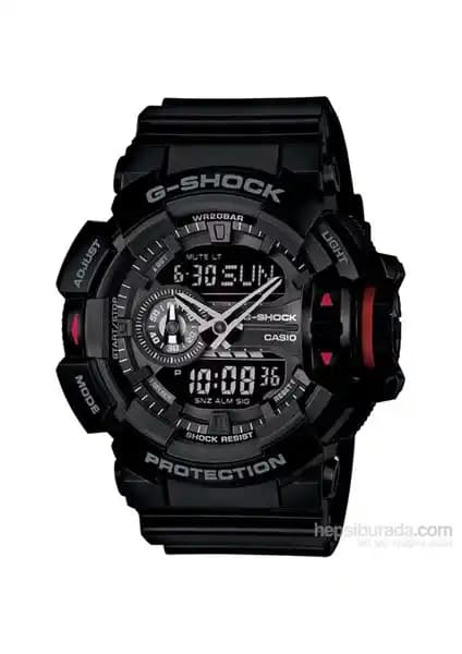 Casio GA-400-1BDR G-Shock Erkek Spor ve Dayanıklı Kol Saati Özellikleri ve İncelemesi