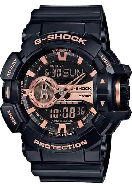 Casio GA-400GB-1A4DR G-Shock Erkek Spor ve Şık Dayanıklı Kol Saati