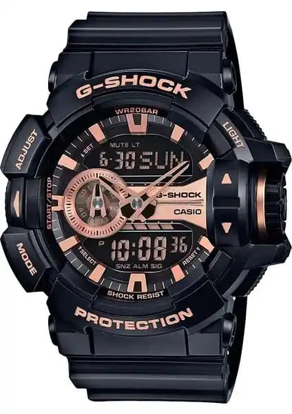 Casio GA-400GB-1A4DR G-Shock Erkek Spor ve Şık Dayanıklı Kol Saati