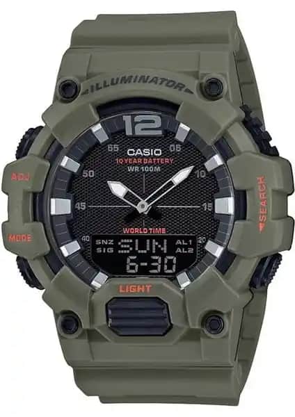 Casio HDC-700-3A2VDF Erkek Spor ve Günlük Kullanım İçin Modern Tasarımlı Saat