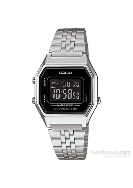 Casio LA680WA-1BDF Kadın ve Unisex Kullanıma Uygun Şık ve Fonksiyonel Kol Saati