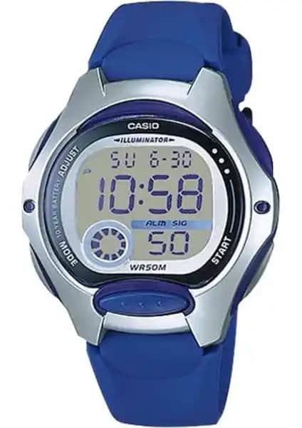 Casio LW-200-2AVDF Çocuklar İçin Dayanıklı ve Renkli Su Geçirmez Kol Saati