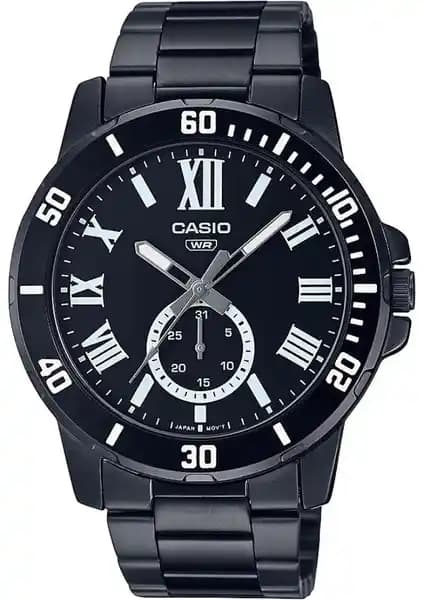 Casio MTP-VD200B-1BUDF Erkekler İçin Şık ve Dayanıklı Kronometreli Kol Saati