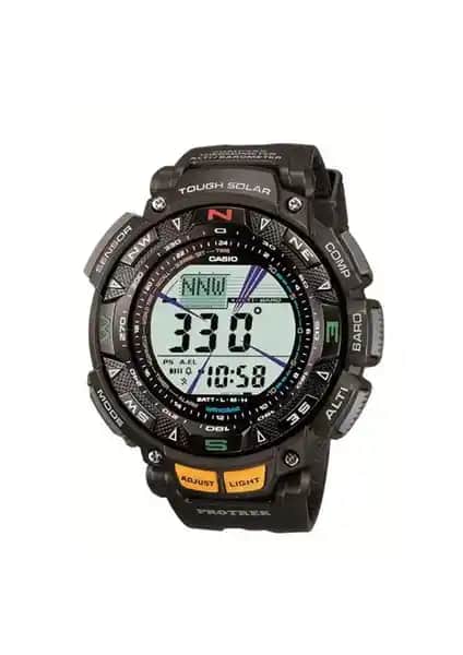Casio PRG-240-1DR Pro Trek Erkek Outdoor Saatleri Dayanıklılık ve Fonksiyonellik Sunar