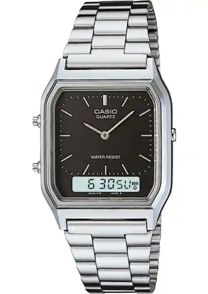 Casio Retro AQ-230A-1DMQ Kol Saati: Zarif ve Dayanıklı Tasarım Özellikleri