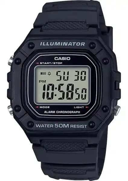 Casio W-218H-1AVDF Erkek Kol Saati: Dayanıklılık ve Şıklığın Birleşimi