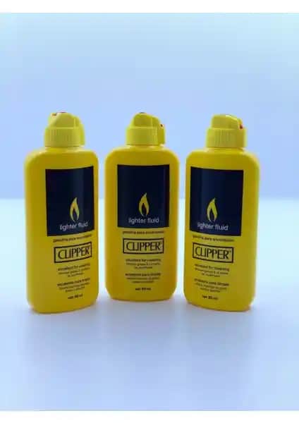 CLİPPER 3'lü Çakmak Benzini 80 ml Güvenilir ve Uyumlu Yakıt Seçeneği