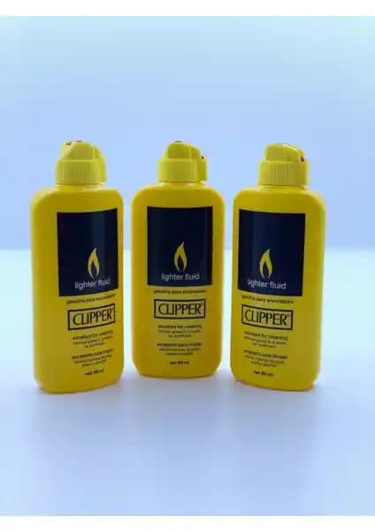 CLİPPER 3'lü Çakmak Benzini 80 ml Güvenilir ve Uyumlu Yakıt Seçeneği