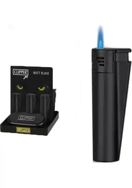CLİPPER Manyetolu Turbo Siyah Çakmak: Güçlü ve Estetik Tasarımıyla Dış Mekan İçin Uygun
