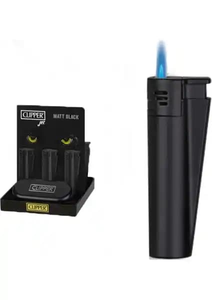 CLİPPER Manyetolu Turbo Siyah Çakmak: Güçlü ve Estetik Tasarımıyla Dış Mekan İçin Uygun