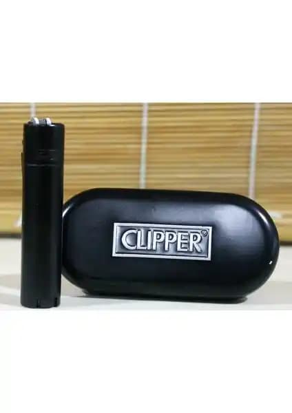 CLİPPER Metal Siyah Mat Çakmak Güvenli ve Dayanıklı Tasarımıyla Öne Çıkar