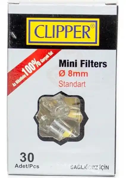 Clipper Sigara Filtresi Ağızlık 8mm Sağlıklı ve Ekonomik Sigara Kullanım Çözümü