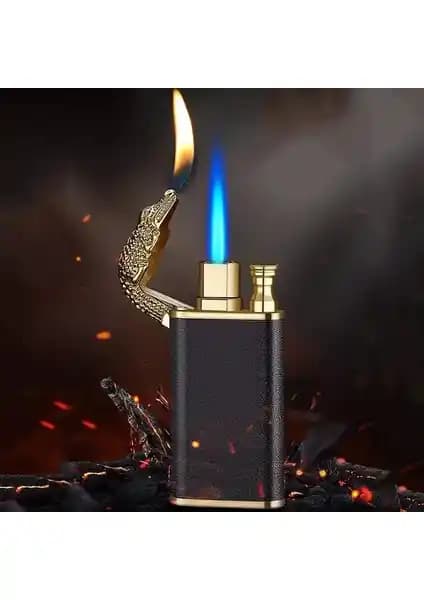 Hediyezin Ejderha Alevli Çakmak: Şık Tasarım ve Turbo Alev Teknolojisiyle Pratik Kullanım