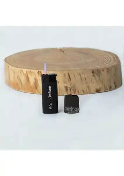 HKY Rüzgarda Sönmeyen Isme Özel Gazlı Çakmak: Dayanıklılık ve Şıklık Bir Arada