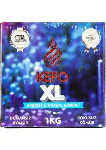 Kefo XL Hindistan Cevizi Kömürü: Doğal ve Sürdürülebilir Nargile Kömürü Seçenekleri