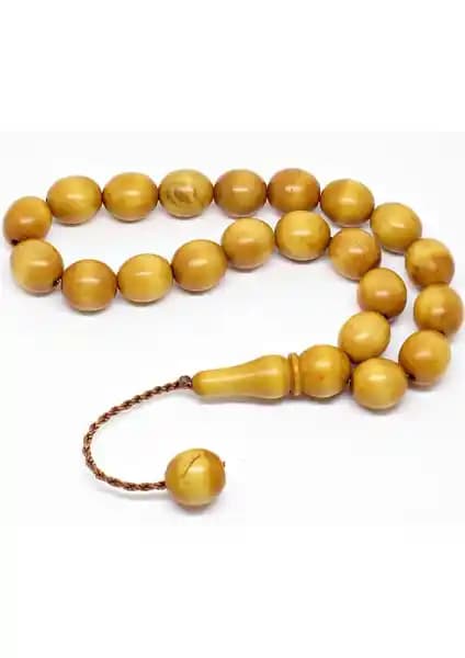 Nurberk İri Taneli Kokulu Şimşir Ağacı Küre Kesim Tespih: Geleneksel ve Modern Tasarımın Buluşması