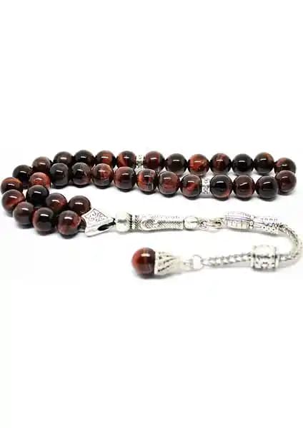 Nurberk Kaplan Gözü Tesbih: Doğal Taşların Şıklığını ve El İşçiliğinin Zarafetini Yansıtan Tasarım