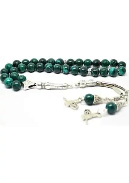 RD Ekoavm Yeşil Jasper Tesbih Doğal Taş Tasarımı ve Kullanım Özellikleri