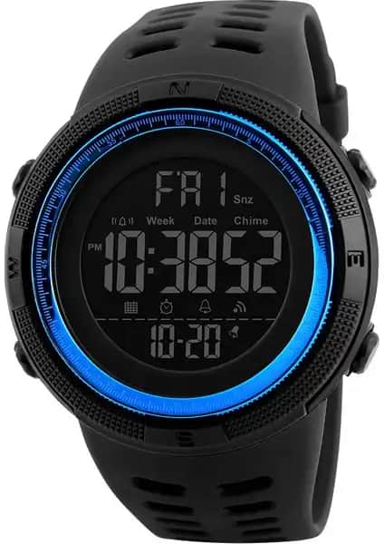 Skmei 1251 Dijital Erkek Saatleri: Çok Fonksiyonlu, Şık ve Dayanıklı Tasarım