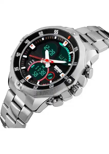 Skmei Erkek Analog-Dijital Çift Zamanlı Modern ve Dayanıklı Kol Saati Özellikleri