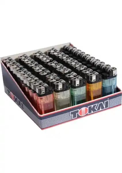 Tokai Çakmak Taşlı Doldur Kullan - 50'li Paket Güvenilir ve Ekonomik Çakmak Aksesuarı